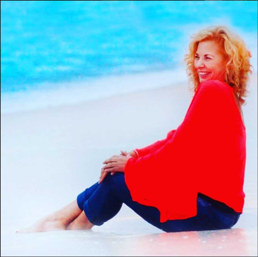 Photo of Roxanne Boudreaux, Lifestyle Clarity Coach by the sea.